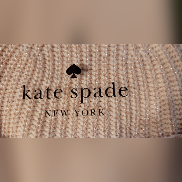 Kate Spade English Rose scarf and beanie set - Picture 6 of 7